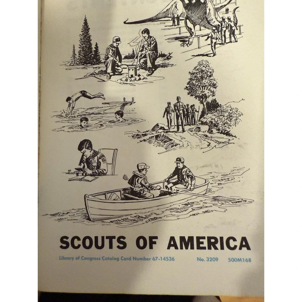 Webelos Boy‎ Scouts of America Scout Book 1967 Vintage